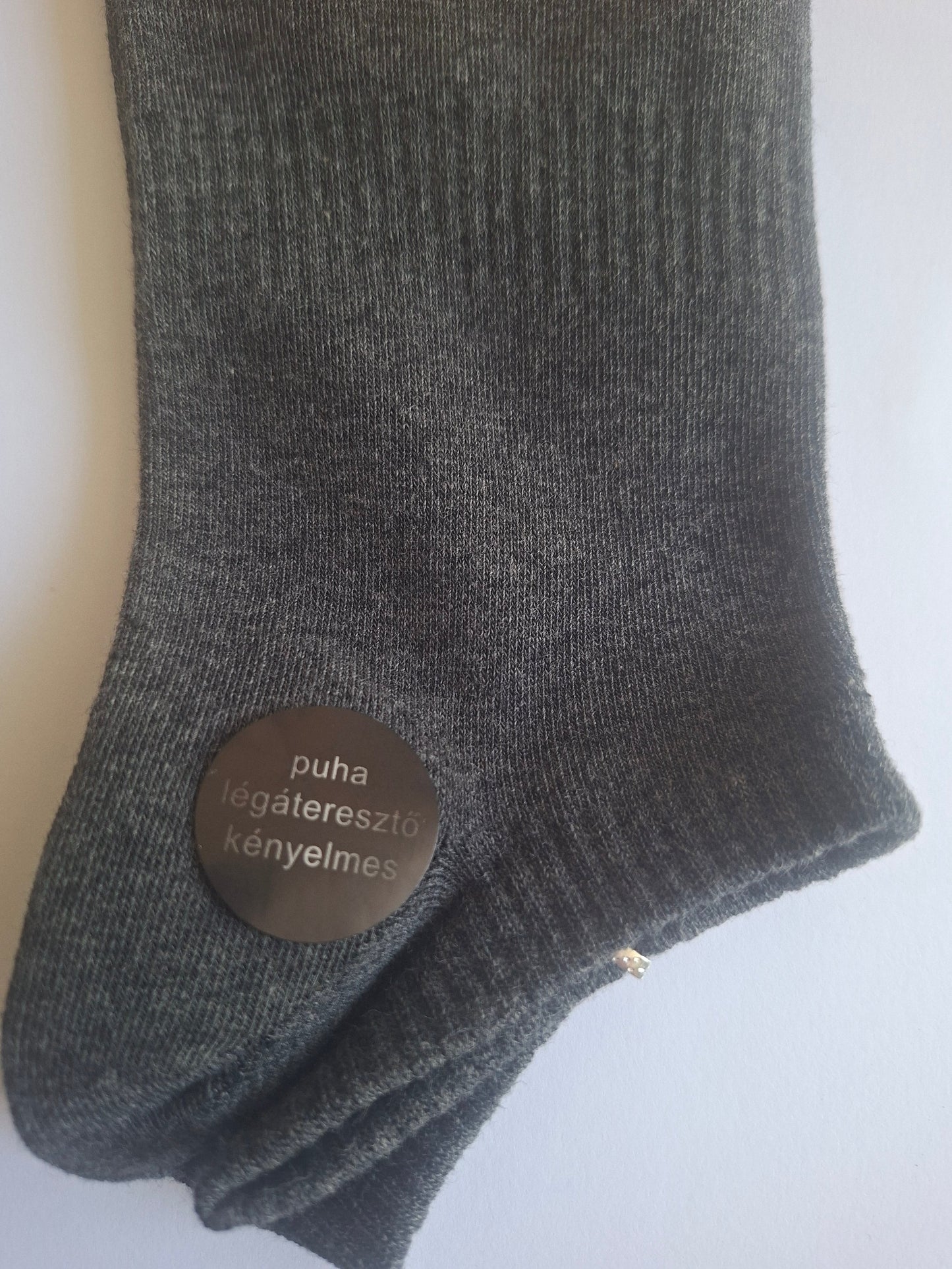 Mr Pamut zokni közelkép – puha, légáteresztő, kényelmes