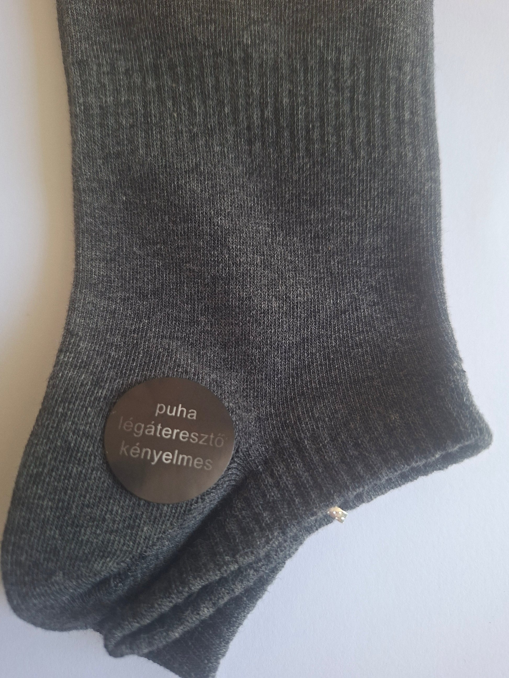 Mr Pamut zokni közelkép – puha, légáteresztő, kényelmes
